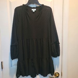 CeCe Black Dress. Size M